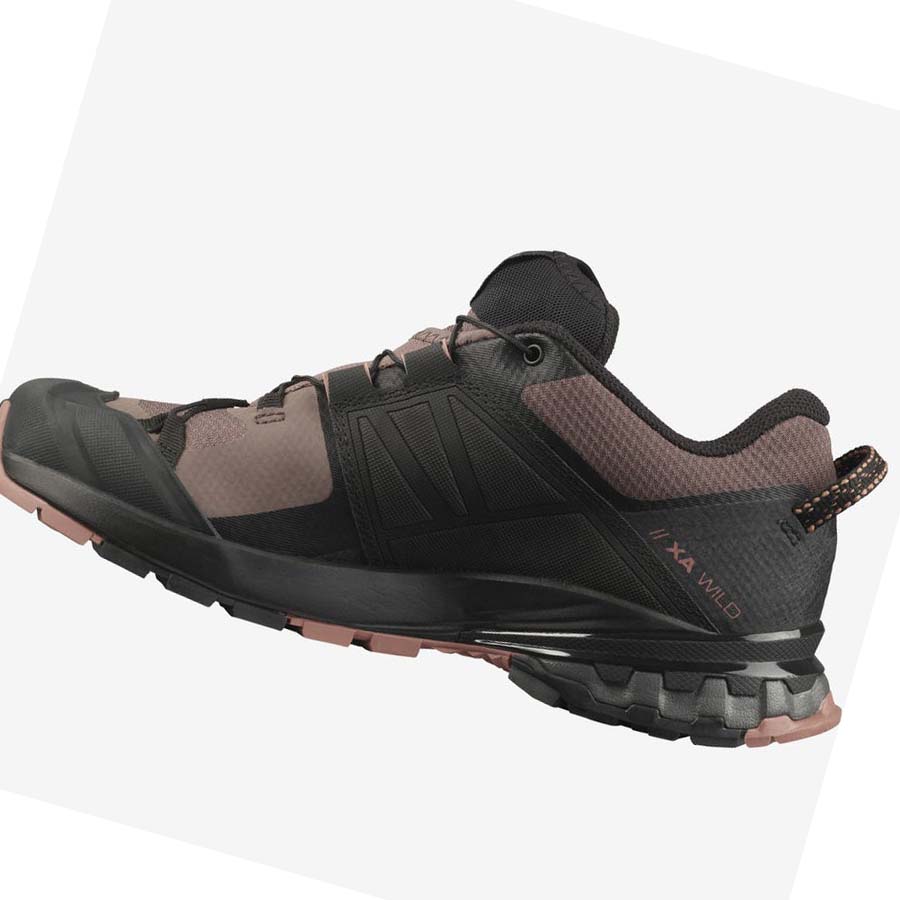 Salomon XA WILD Trail Futócipő Női Fekete | HU 2870OKI